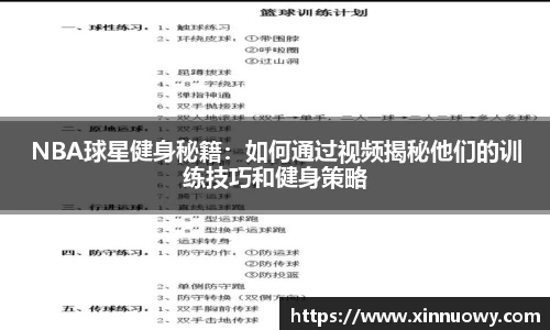 NBA球星健身秘籍：如何通过视频揭秘他们的训练技巧和健身策略